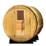 Lewisburg 6-8 Person Barrel Sauna - Image 3