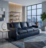 Mario Leather Sofa - Image 2