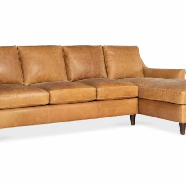 Marleigh Leather Sofa With Chaise