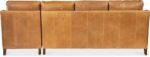 Marleigh Leather Sofa With Chaise - Image 4