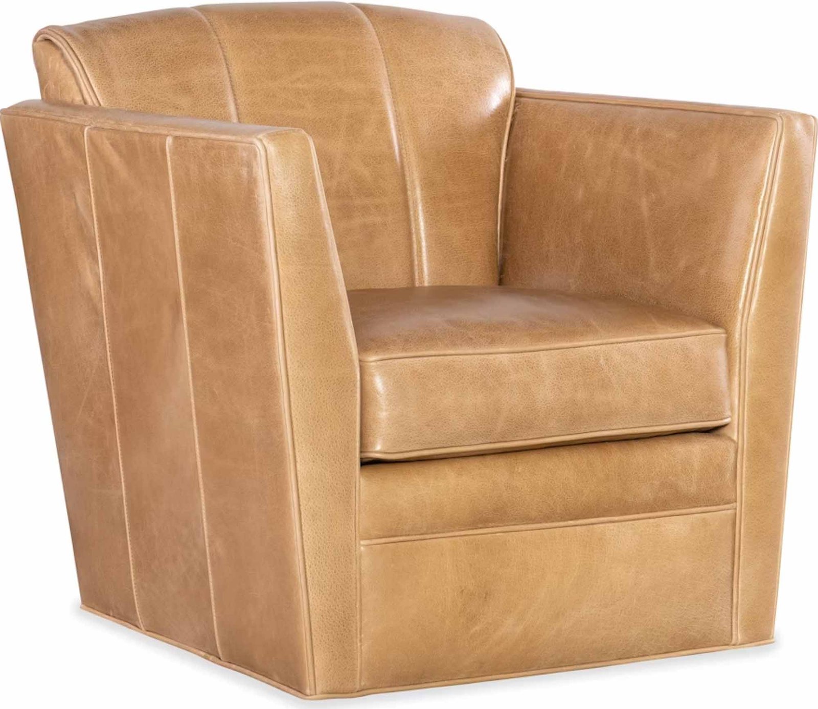 mila-leather-swivel-chair-1600222.jpg Mila Leather Swivel Chair - Image 1