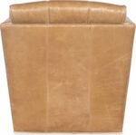 Mila Leather Swivel Chair - Image 2