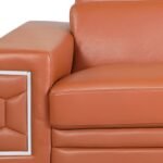 Monaco Leather Sofa – Camel - Image 4