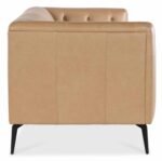 Nicolla Leather Sofa Light Brown - Image 4