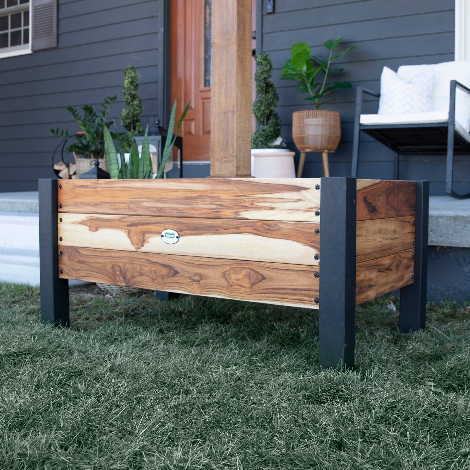 planter-100-authentic-teak-wood-5017967.jpg Planter 100% Authentic Teak Wood - Image 1