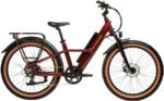 Rad Power Bikes Radster Trail Electric Off-Road Bike, Copper Red, Large