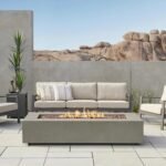 Real Flame Aegean 70″ Rectangles Propane Fire Tables - Image 4