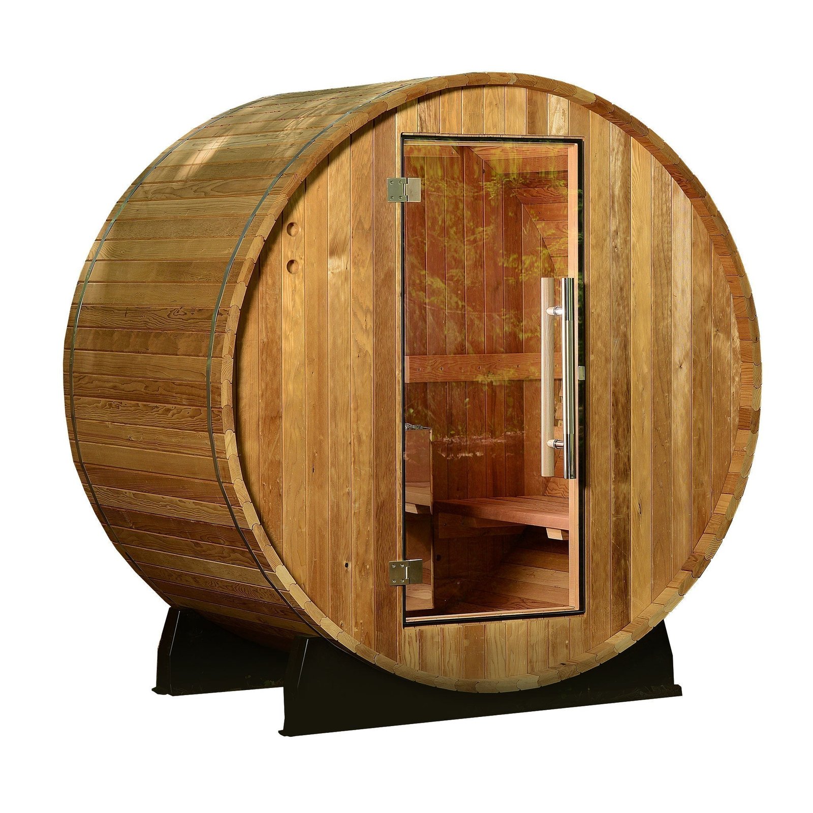 salem-2-person-barrel-sauna-kit-9875356.jpg Salem 2 Person Barrel Sauna Kit - Image 1
