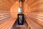 Seneca 6 Person Barrel Sauna - Image 5