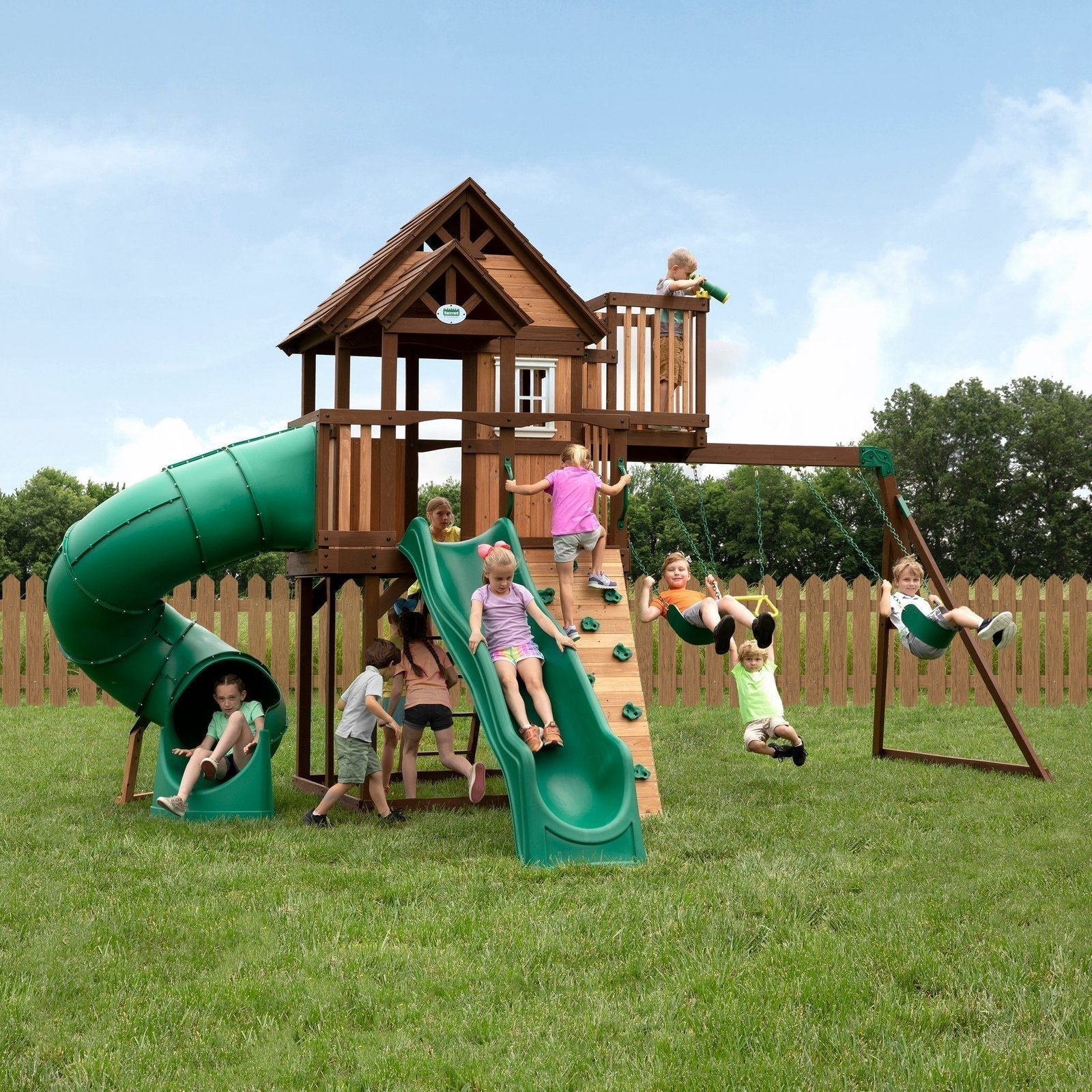 skyfort-iii-swing-set-3772292.jpg Skyfort III Swing Set - Image 1