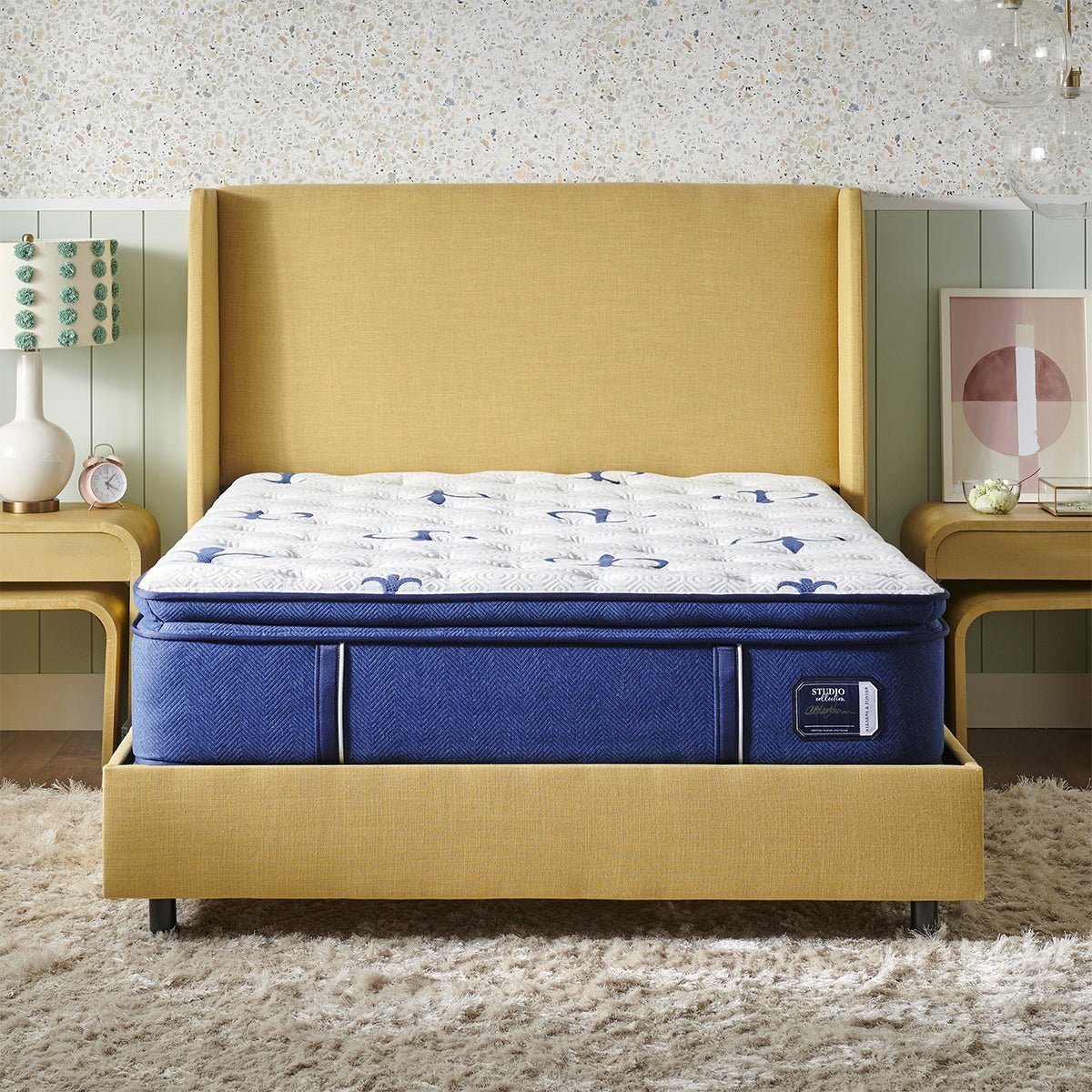 stearns-foster-studio-medium-euro-pillow-top-mattress-2204496.jpg Stearns & Foster Studio Medium Euro Pillow Top Mattress - Image 1