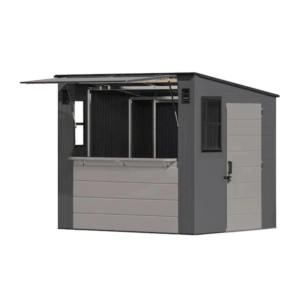 suncast-8-ft-x-7-ft-cabana-entertainment-resin-shed-with-floor-4269536.jpg Suncast 8 ft. x 7 ft. Cabana Entertainment Resin Shed with Floor - Image 1