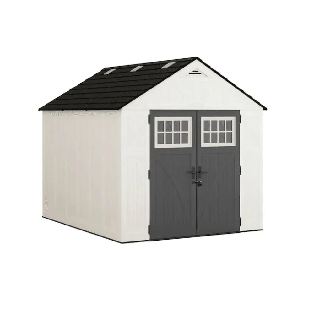 suncast-tremont-8-ft-x-10-ft-resin-storage-shed-with-floor-9311290.jpg Suncast Tremont 8 ft. x 10 ft. Resin Storage Shed with Floor - Image 1