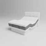 The Dawn House Bed – Adjustable Base Split King Ivory – Floor Model - Image 5