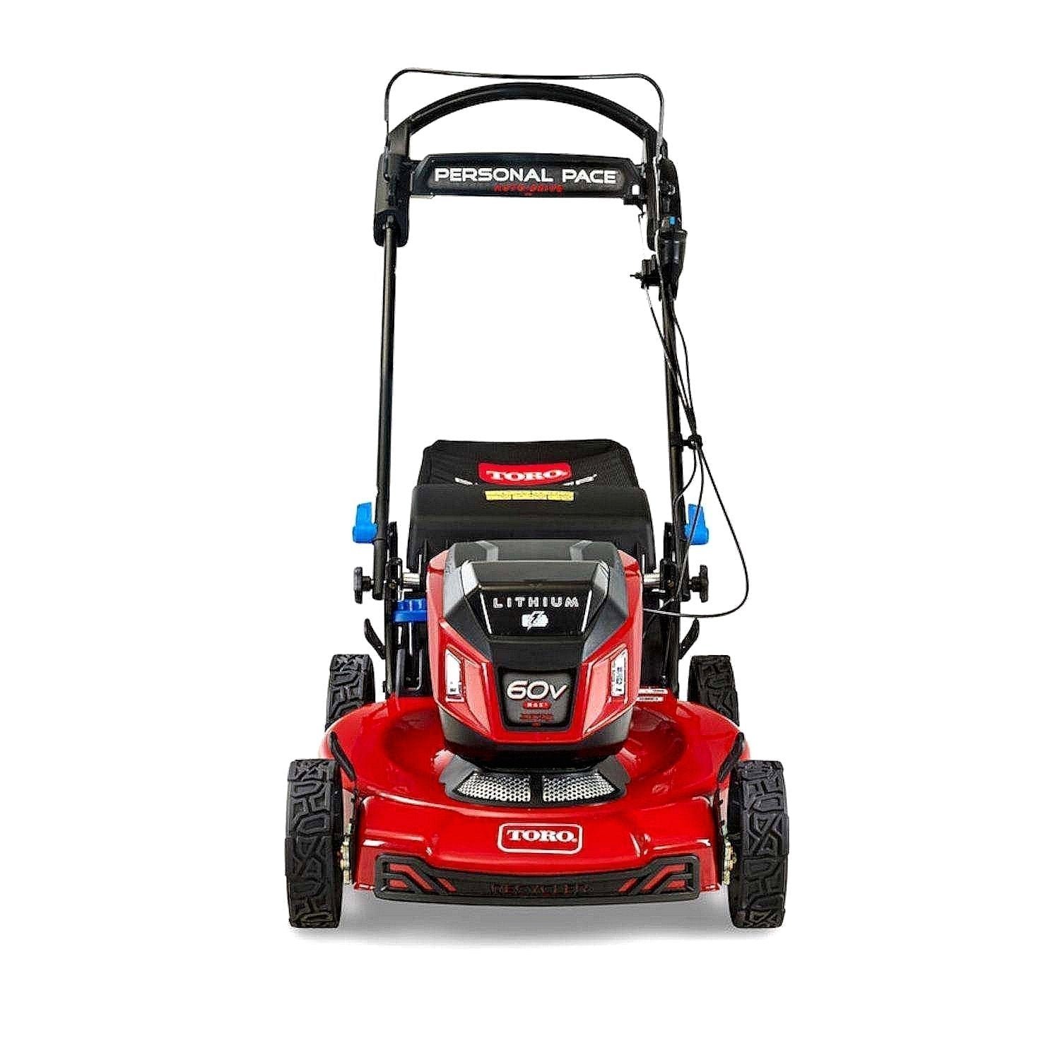 toro-60v-max-22-inch-recycler-personal-pace-smartstow-lawn-mower-with-80ah-battery-4545153-1.jpg Toro 60V Max 22-inch Recycler Personal Pace SmartStow Lawn Mower with 8.0Ah Battery - Image 1