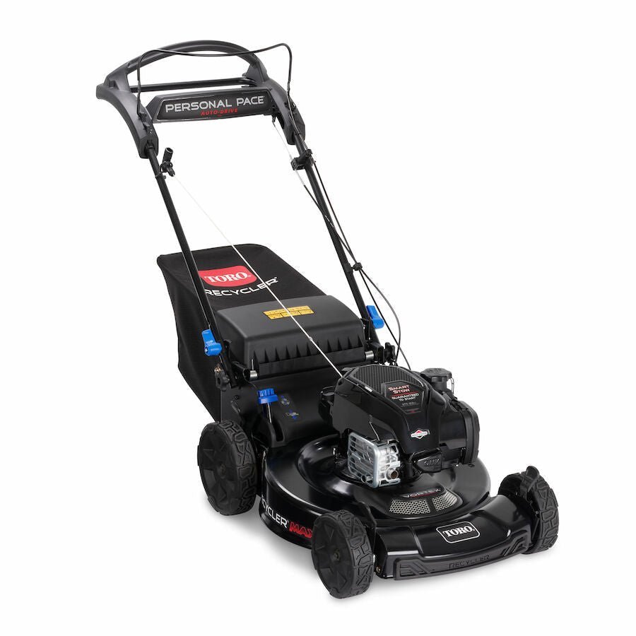 toro-recycler-max-mower-163cc-briggs-engine-personal-pace-with-smart-stow-22-6165298.jpg Toro Recycler Max Mower 163cc Briggs Engine Personal Pace with Smart Stow (22″) - Image 1