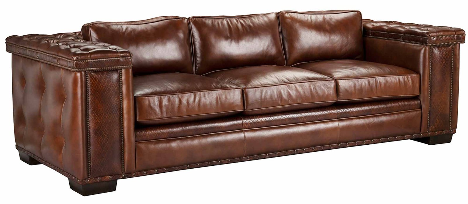 warf-leather-sofa-1038360.jpg Warf Leather Sofa - Image 1