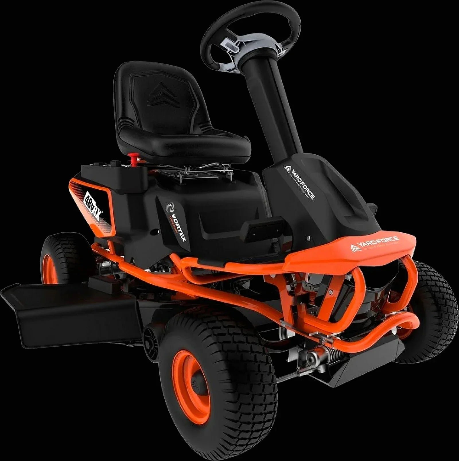yard-force-yf48vrx-rer38-38-inch-48v-battery-electric-riding-lawn-mower-9288328.jpg Yard Force YF48vRX-RER38 38-Inch 48V Battery Electric Riding Lawn Mower - Image 1
