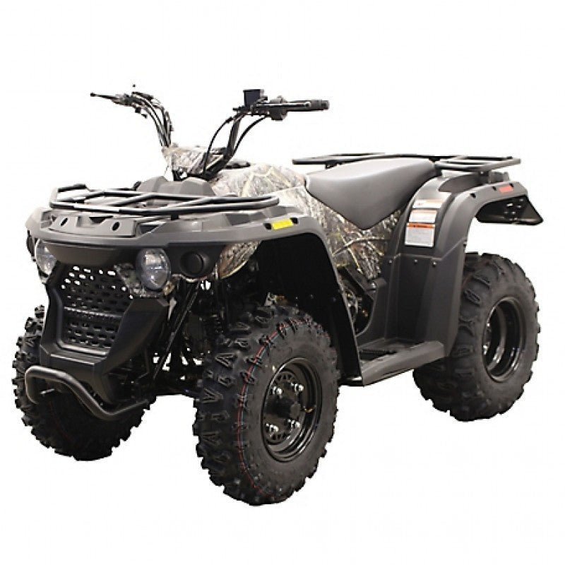 youth-msa150-atv-camo-150cc-utility-quad-bike-with-front-038-rear-cargo-racks-off-road-all-terrain-atv-9164237.jpg Youth MSA150 ATV – Camo 150cc Utility Quad Bike with Front 038; Rear Cargo Racks, Off-Road All-Terrain ATV - Image 1